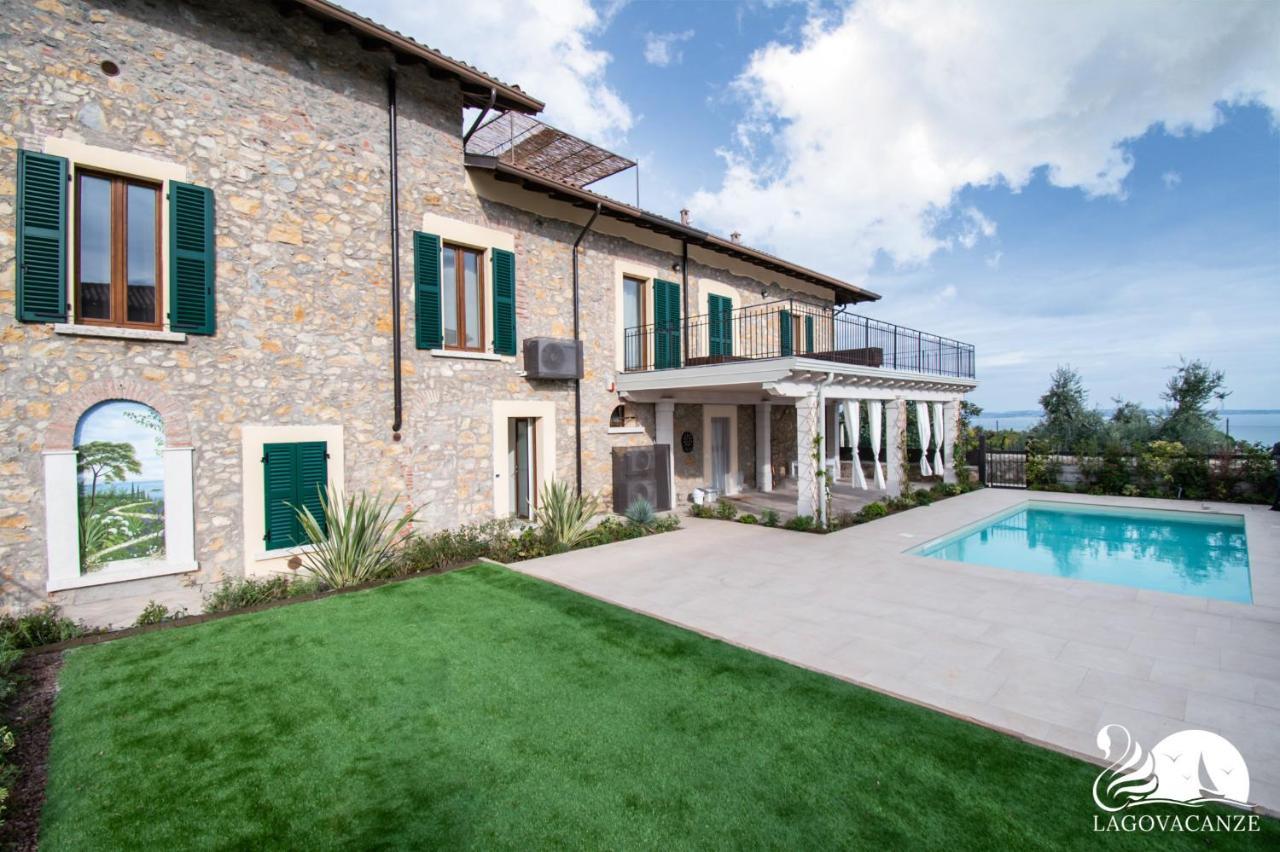 Luxus Gardoncino Apartment มาแนร์บา เดล การ์ดา ภายนอก รูปภาพ